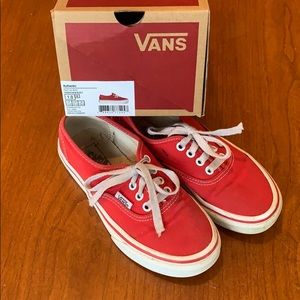 Girls Vans Authentic